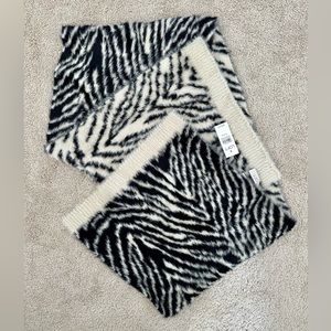 Loft zebra print scarf. New with tags!
